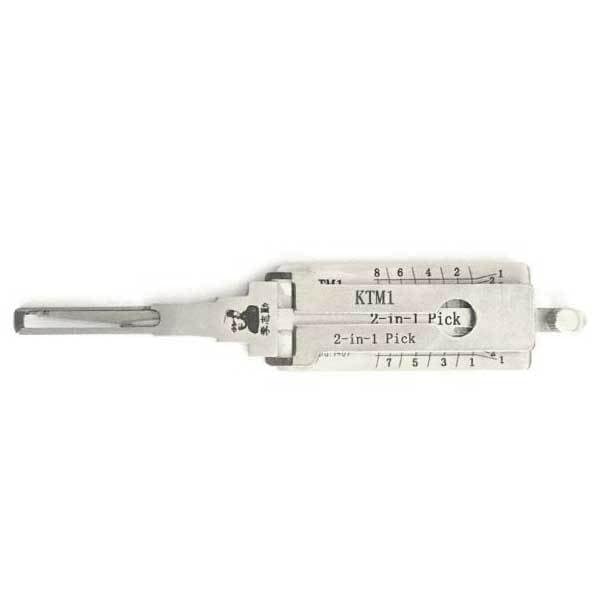 Original Lishi KTM1 FOR KTM AND YAMAHA BIKES 2-IN-1 PICK - ANTI GLARE OLS-KTM1-AG - main